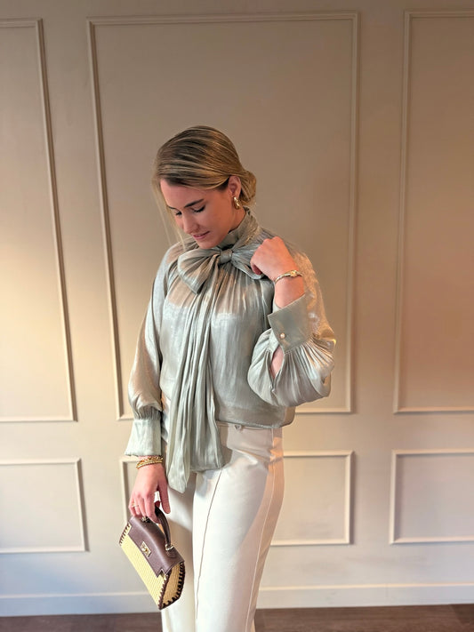 Élise blouse groen