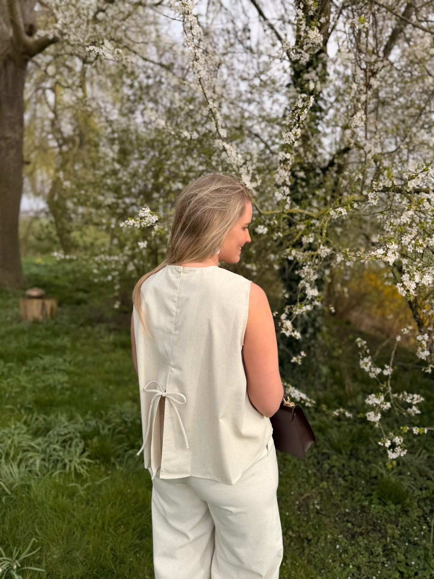 Noor top linnen