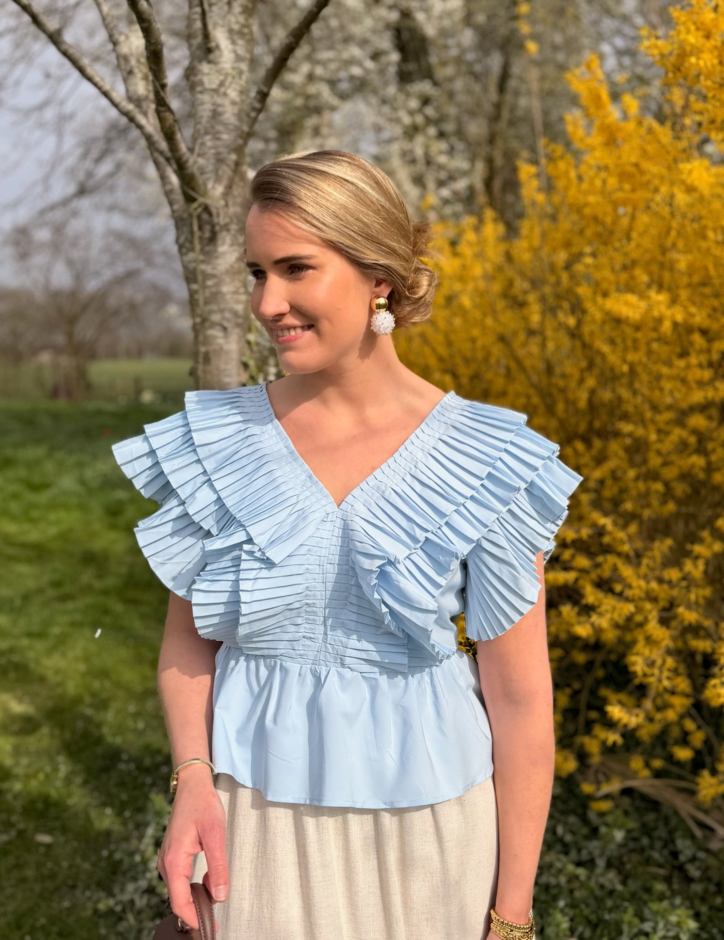 Lizzy top blauw