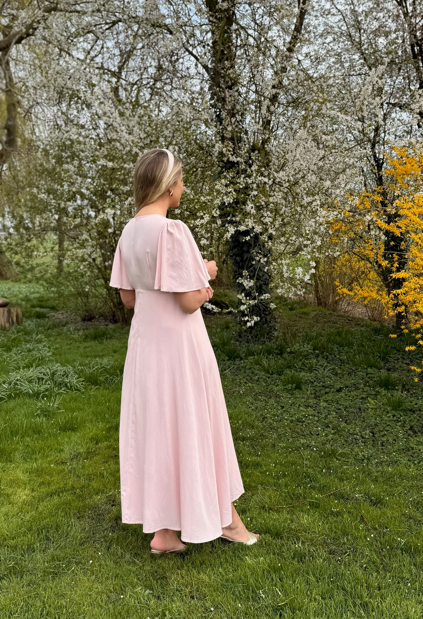 Nina jurk roze