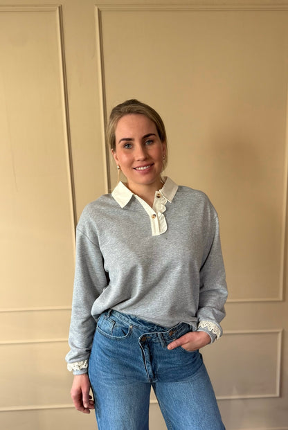 Sophie trui grijs