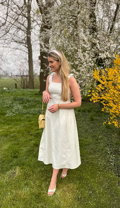Valérie jurk of-white