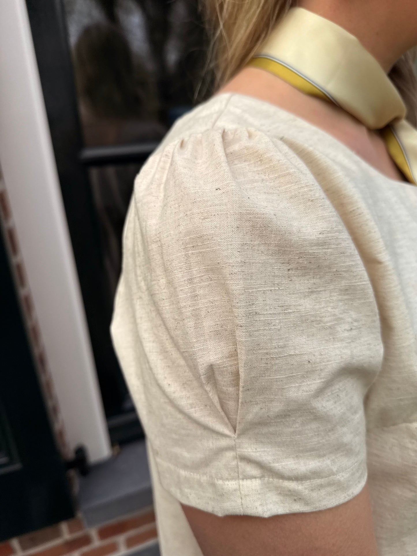 Fallon jurk beige