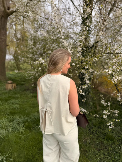 Noor top linnen