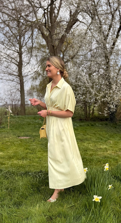 Lara jurk geel