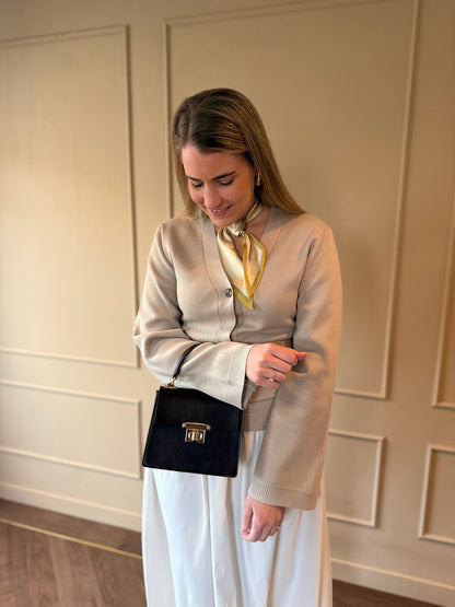 Noëlle vestje zandkleur