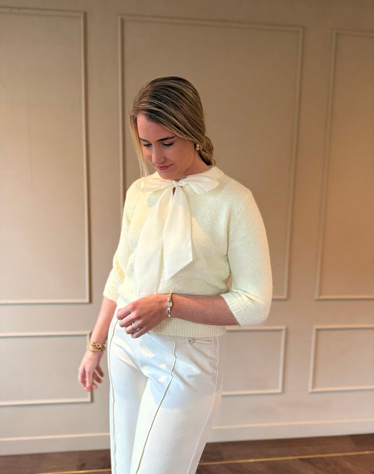 Lilly vestje botergeel