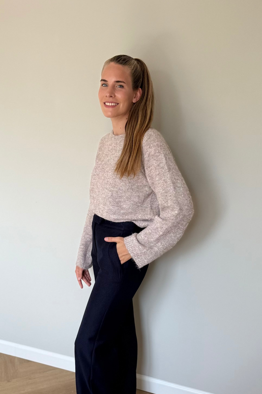 Cécile donkerblauwe pantalon